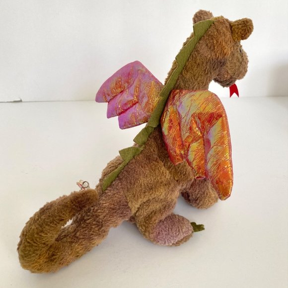 1998 TY Scorch Beanie Baby Dragon Plush Vintage - Picture 3 of 11